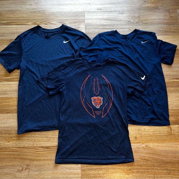 (Bundle of 3) The NIKE Tee Dri-Fit Men’s Navy Blue Tshirt Size Small - Picture 1 of 5